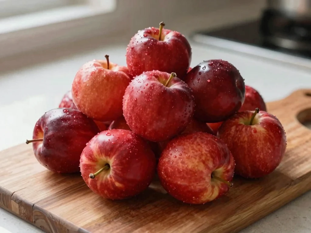 Stilisert illustrasjon av røde jordbær